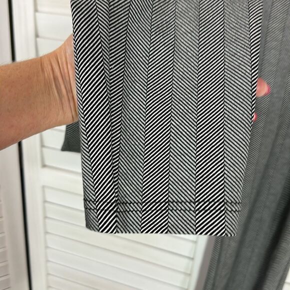 Torrid Studio Pants Size 0 Large Slim Fix Pixie Ponte Herringbone Bone NWOT - Picture 8 of 14